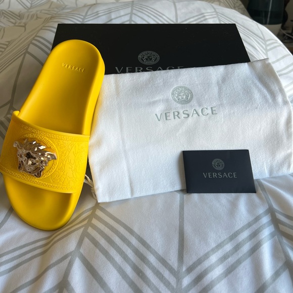 Versace Shoes Nwtnib Versace Pool Slides Poshmark